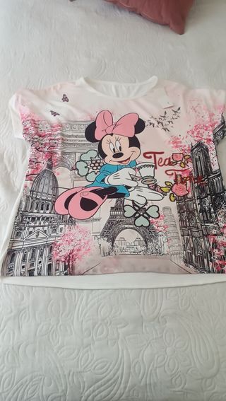 Camiseta Minnie Mouse París