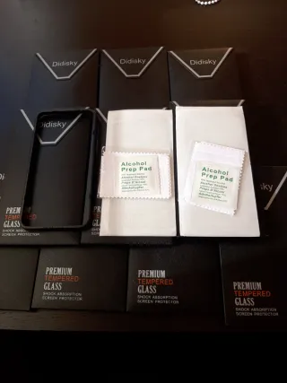 2 vetri temperati per iPhone 12 e 12 PRO 6,1"