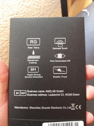 2 vetri temperati per iPhone 12 e 12 PRO 6,1"