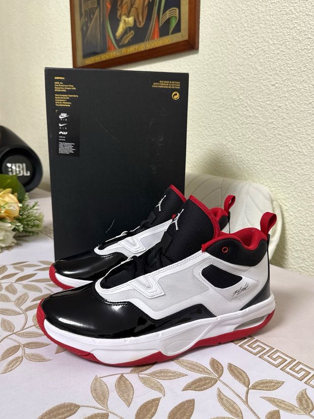Jordan Air Stay Loyal 3 Nero Rosso