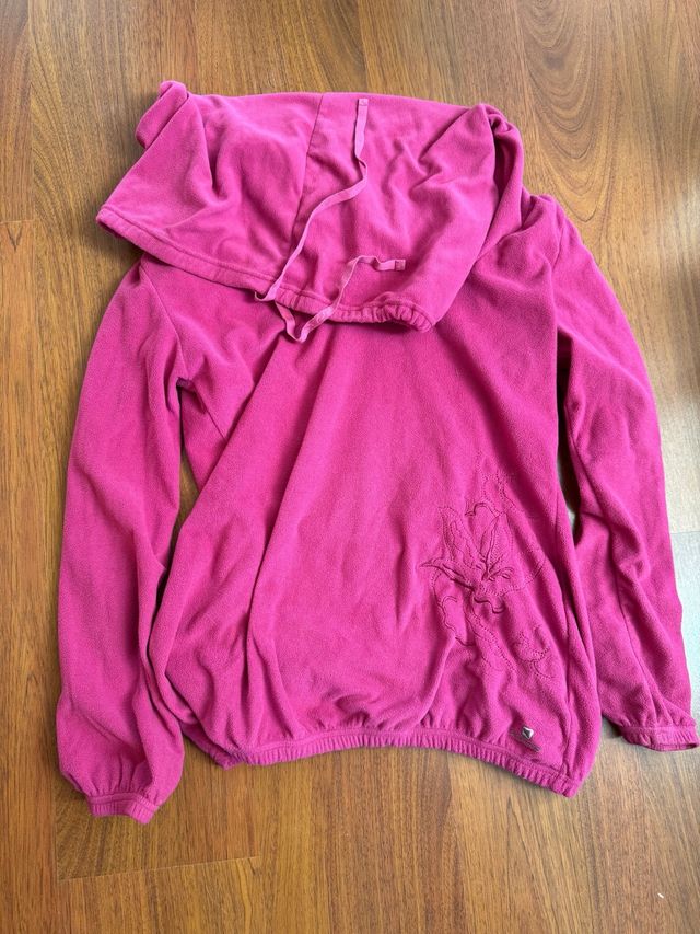 Sudadera polar Domyos rosa mujer talla M