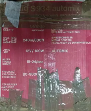 Proyector Super 8 Eumig S934