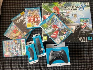 Nintendo Wii U + Accesorios precio negociable.