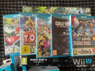 Nintendo Wii U + Accesorios precio negociable.