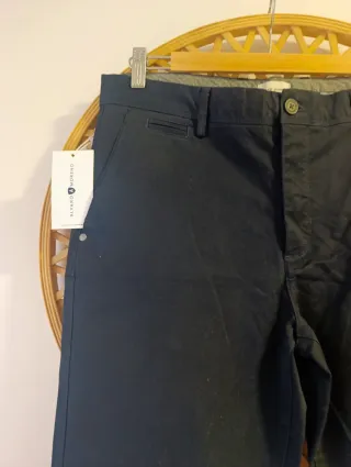PANTALÓN CHINOS AZUL MARINO ÁLVARO MORENO