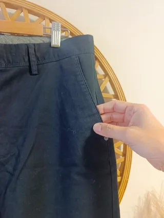 PANTALÓN CHINOS AZUL MARINO ÁLVARO MORENO