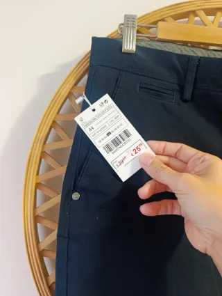 PANTALÓN CHINOS AZUL MARINO ÁLVARO MORENO