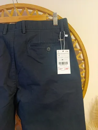 PANTALÓN CHINOS AZUL MARINO ÁLVARO MORENO