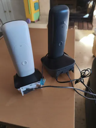 Teléfono fijo Panasonic dual