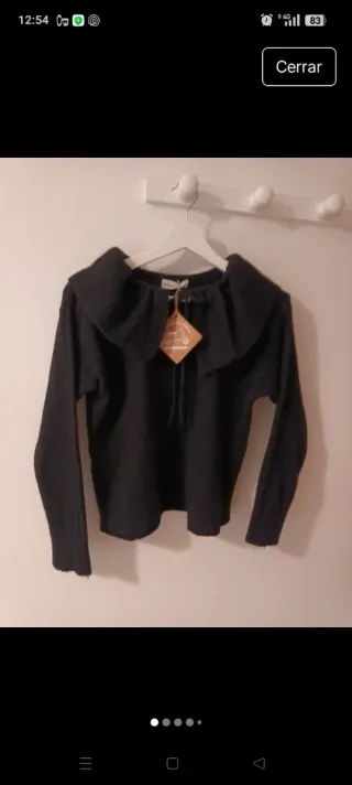 Jersey cuello babero