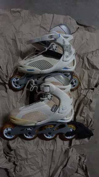 Patines Oxelo talla 39-40 + kit protecciones