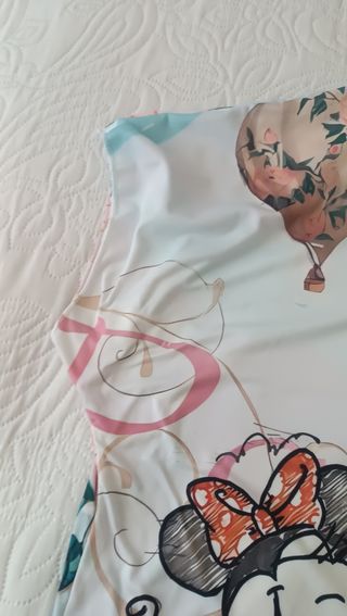 Camiseta Minnie Mouse Torre Eiffel Talla Única