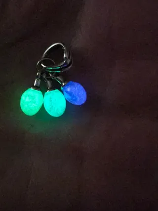 Charm Stranger Things Corre Brilla Oscuridad