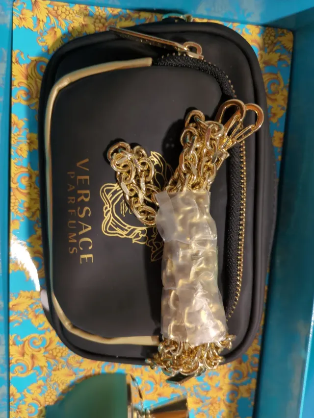 Cofre Perfume Versace Dylan Turquoise Nuevo