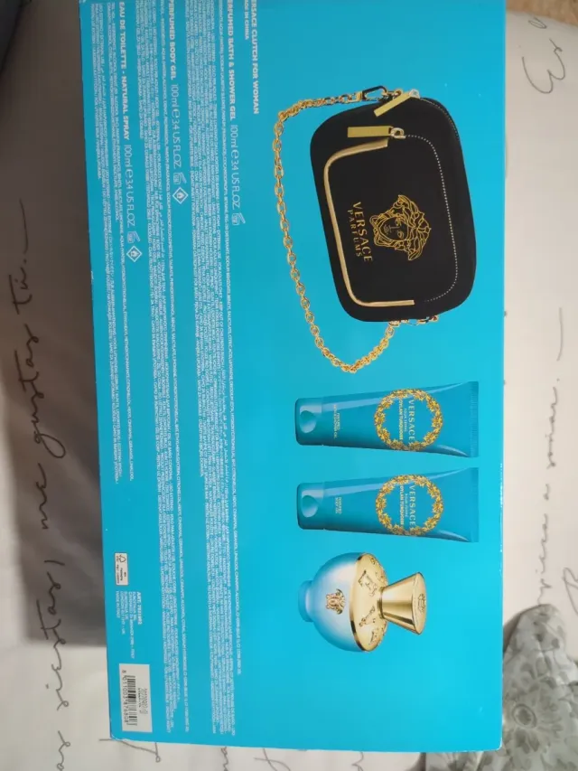 Cofre Perfume Versace Dylan Turquoise Nuevo