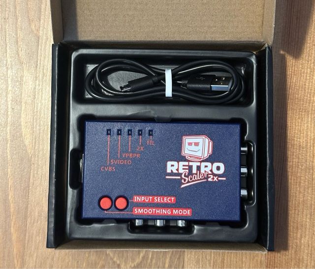 Retroscaler2X + Switch RCA 4 Consolas