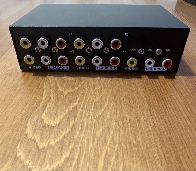 Retroscaler2X + Switch RCA 4 Consolas