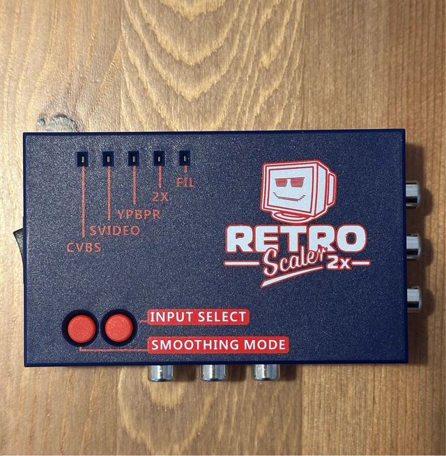 Retroscaler2X + Switch RCA 4 Consolas