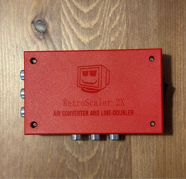Retroscaler2X + Switch RCA 4 Consolas