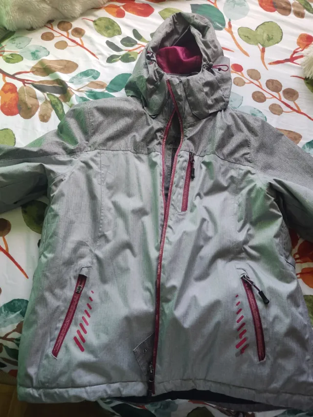 Chaqueta Crivit Tecnología Gris Talla 44