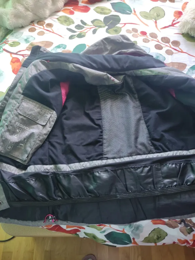 Chaqueta Crivit Tecnología Gris Talla 44