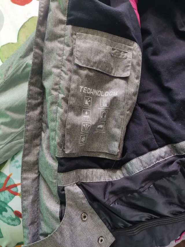 Chaqueta Crivit Tecnología Gris Talla 44