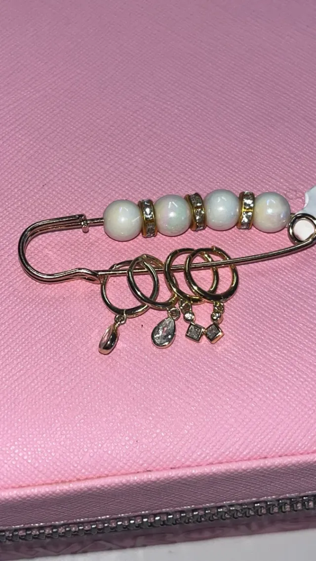 Orecchini per bambina in argento placcati oro