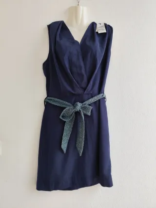 Vestido Vero Moda Azul marino. Talla M.