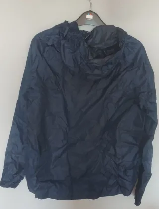 Chubasquero Quechua niño azul