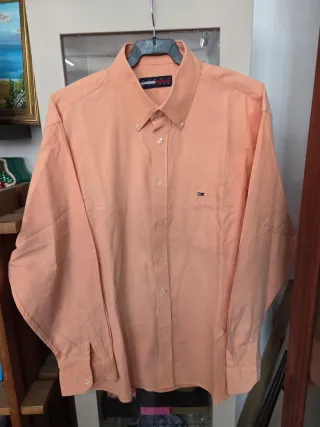Camisa Tommy Hilfiger Naranja Talla XL