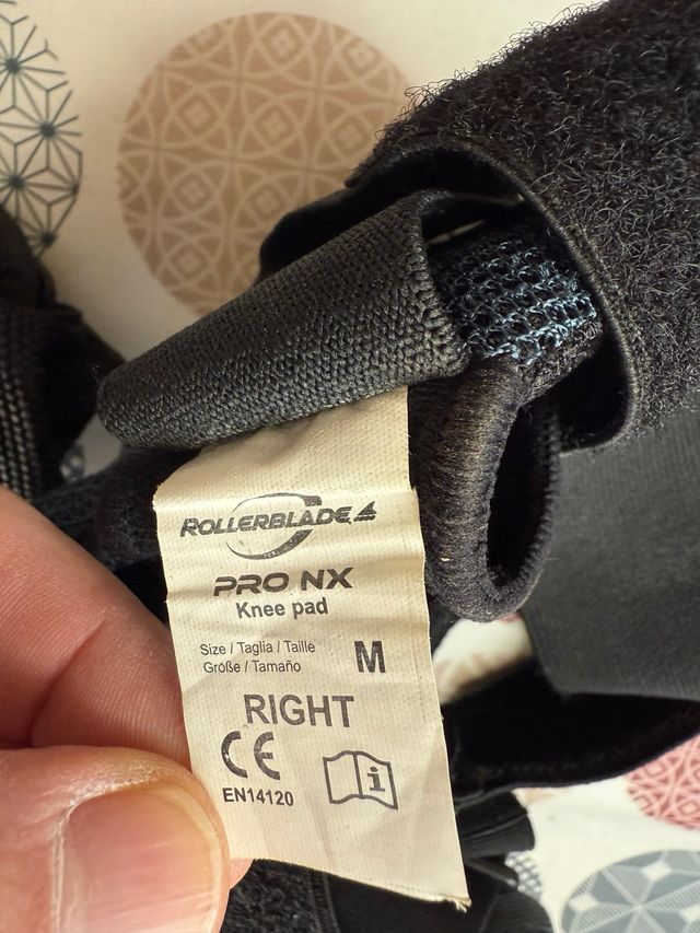 Patines SEBA negros con protecciones