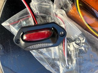 9 Luces LED Naranja + 2 Gálibos Autocaravana