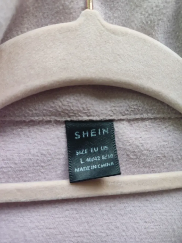 Sobrecamisa Shein rosa talla única