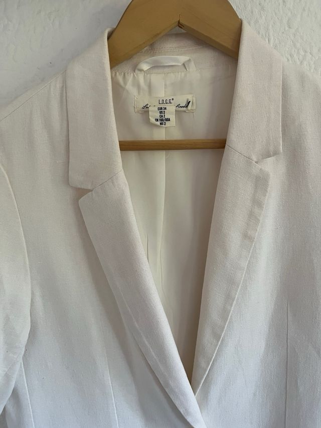 Americana L.O.G.G. blanca Talla S