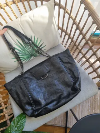 Bolso Negro Zara