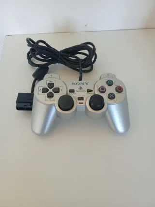 Mando PlayStation 2 Plata