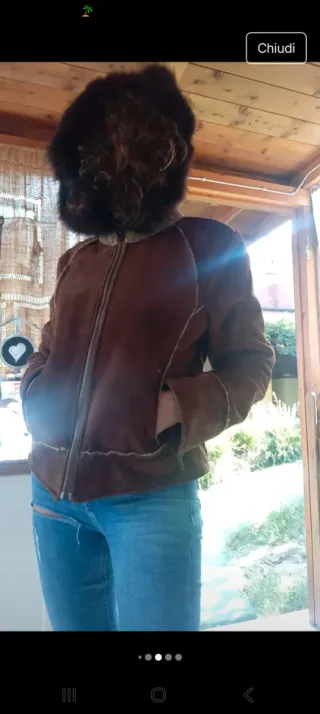 Giubbino vera pelle