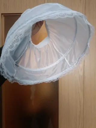 Enagua Cancan Tutú Niña Blanca Talla Única