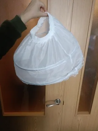 Enagua Cancan Tutú Niña Blanca Talla Única