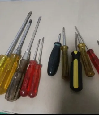 Lote destornilladores + Enagua Cancan Tutú Niña Bl