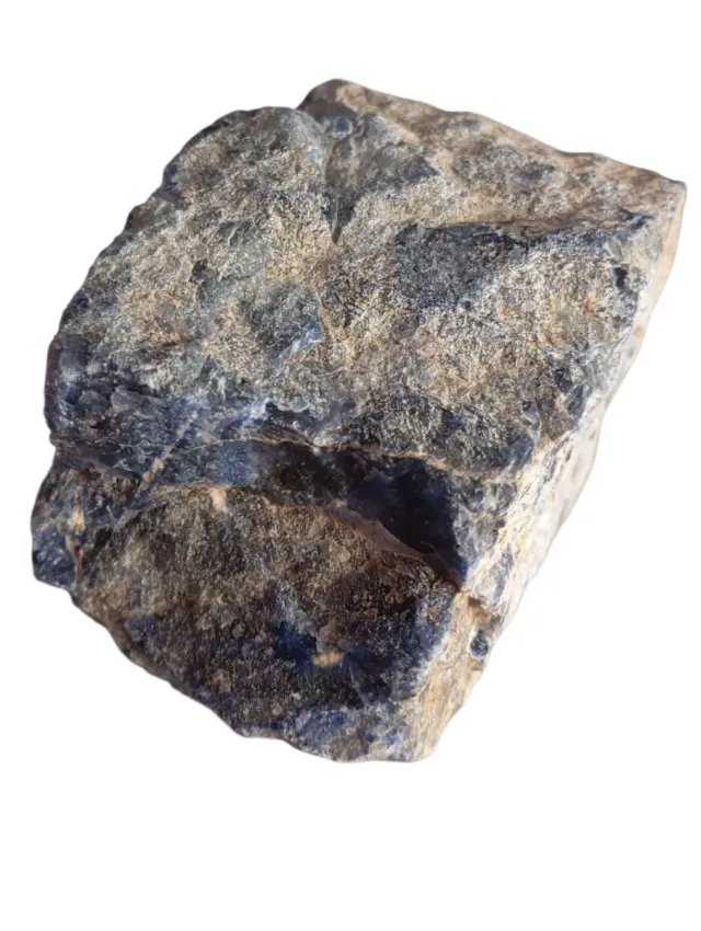 Sodalita natural en bruto