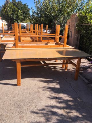 Nuovi tavoli in legno