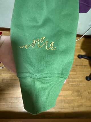 Sudadera Grimey Verde y Morado