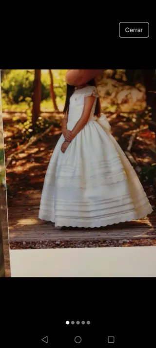 Traje de Comunión Blanco talla 10