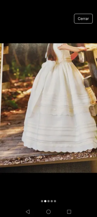 Traje de Comunión Blanco talla 10