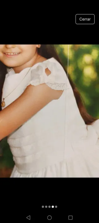 Traje de Comunión Blanco talla 10