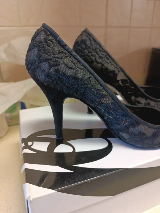 Zapatos de tacón Nine West negros