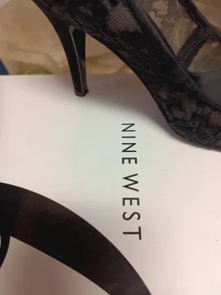 Zapatos de tacón Nine West negros