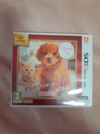 Nintendo 3DS Nintendogs + Cats + Funda Betty Boop