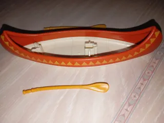 Playmobil Canoa India con Remos